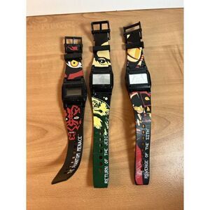 Burger King Star Wars Reversible Watches Bundle Of 3
